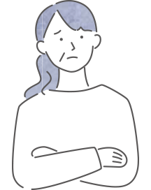 悩んでいる女性